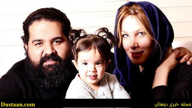 عکس همسر آلمانی رضا صادقی و دخترش تیارا! +ماجرای ازدواج 