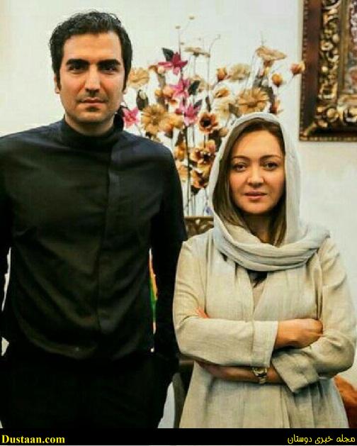 نیکی کریمی و خواننده معروف/عکس