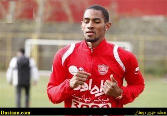 سلفی همسر بازیکن مورد علاقه پرسپولیسی ها در حیاط منزل + عکس