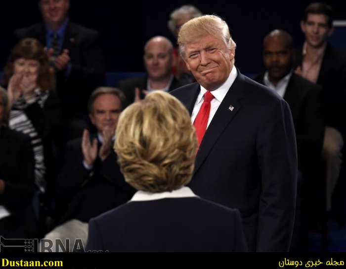 مناظره دوم کلینتون و ترامپ www.dustaan.com-تصاویر حواشی دومین مناظره ترامپ و کلینتون