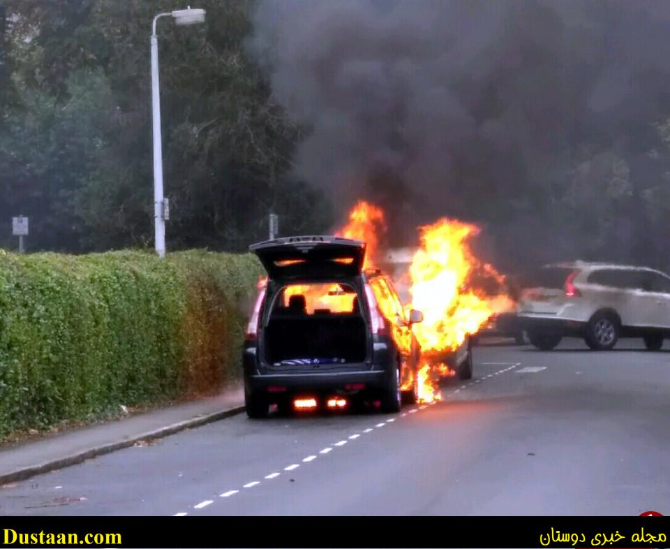 پدر قهرمان جان کودک 9 ماهه اش را نجات داد