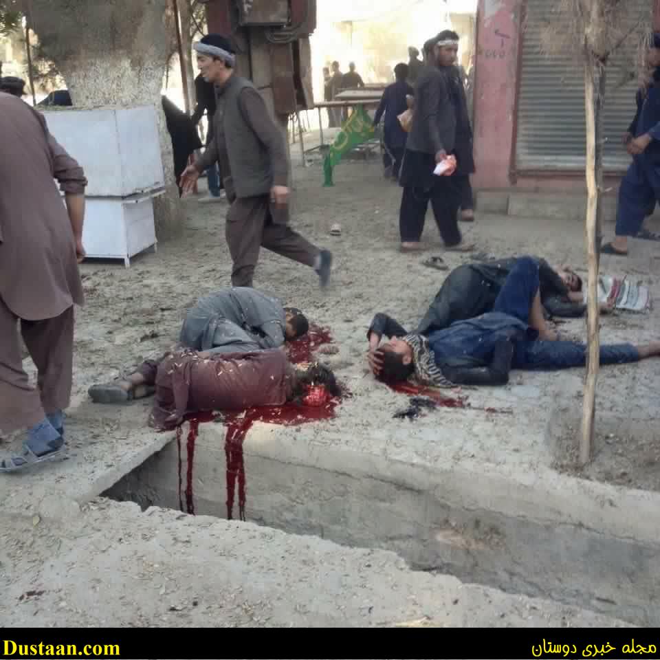 انفجار خونین درمیان عزاداران حسینی در بلخ