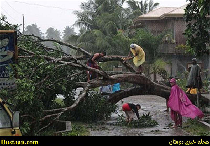 طوفان شدید در فیلیپین