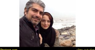 سلفی خاص بازیگر زن و مرد ایرانی لب ساحل! +عکس