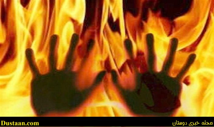 یک جوان مصری خود را به آتش کشید