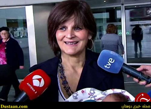 مادر 62 ساله سومین فرزندش را به دنیا آورد+ تصاویر