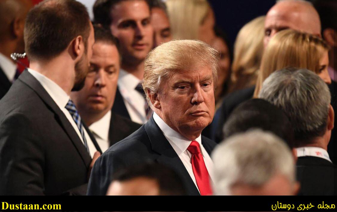چهره ترامپ پس از مناظره