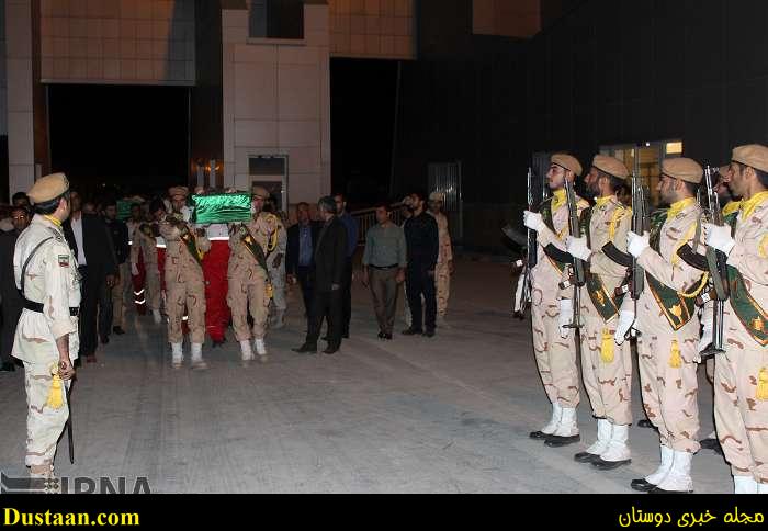 www.dustaan.com-تصاویر: ورود پیکر شهدای حادثه تروریستی کرکوک به کشور