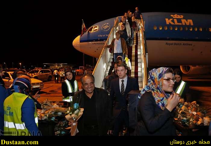www.dustaan.com-تصاویر: نخستین پرواز هواپیمایی «KLM» به ایران
