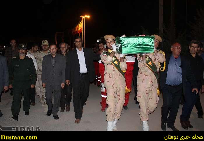 www.dustaan.com-تصاویر: ورود پیکر شهدای حادثه تروریستی کرکوک به کشور