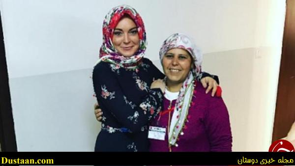 محجبه شدن بازیگر آمریکایی و دفاع وی از اردوغان+ تصاویر