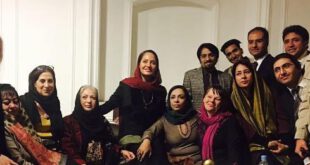 مهناز افشار در کنار رخشان بنی اعتماد و فاطمه معتمدآریا در افغانستان