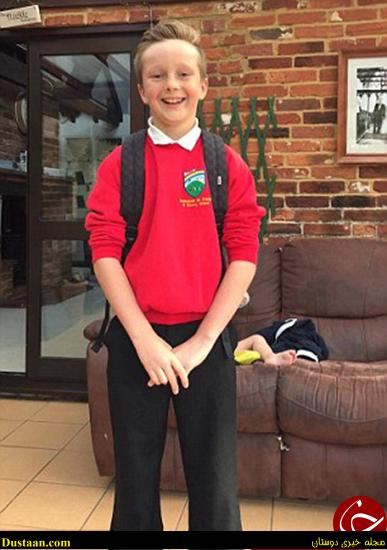 اتوبوس این پسر را روی زمین کشید +تصاویر