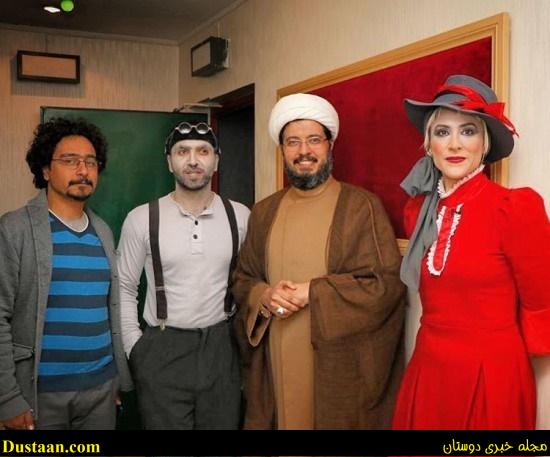 آقازاده روحانی در کنار ویشکا آسایش