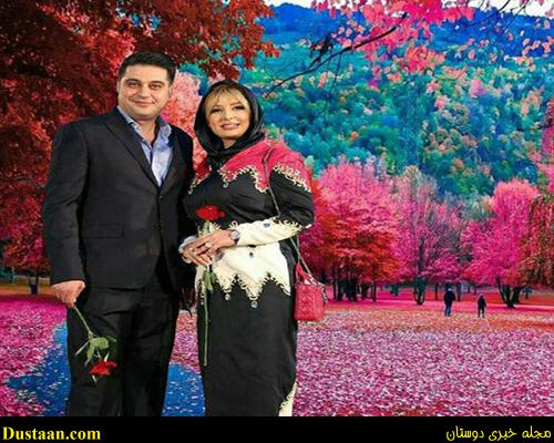  نیوشا ضیغمی و همسرش