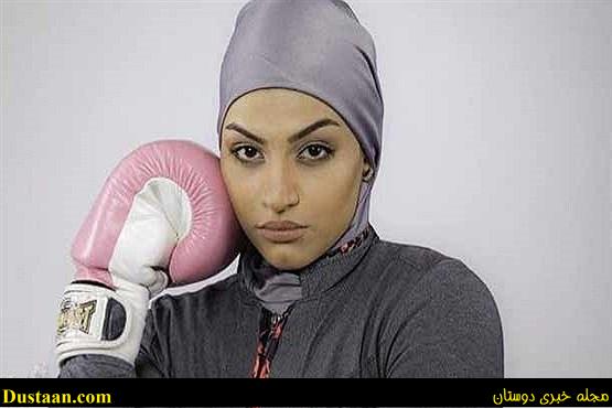 تصویر "رو در رو" با اولین دختر بوکسور ایران