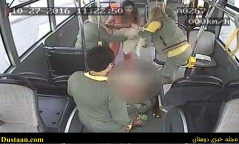 بدنیا آمدن نوزاد در اتوبوس بدنیا آمدن نوزاد در اتوبوس