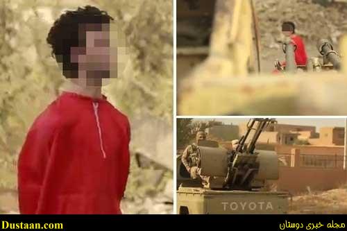 www.dustaan.com-تصاویر: اعدام وحشیانه مرد جوان با توپ به اتهام جاسوسی!