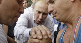 داوری پوتین در یک مسابقه