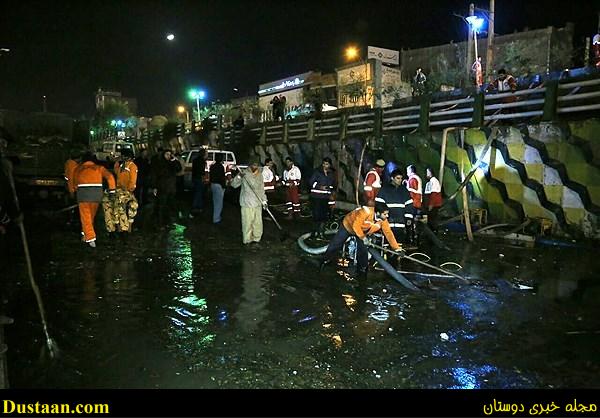 www.dustaan.com-گزارش تصویری : سیل و تگرگ در خرم آباد