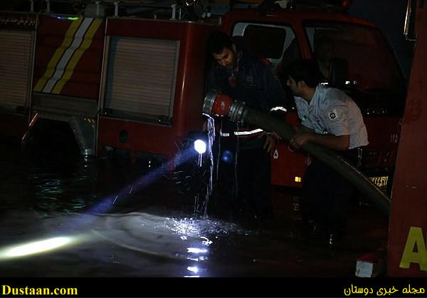 www.dustaan.com-گزارش تصویری : سیل و تگرگ در خرم آباد