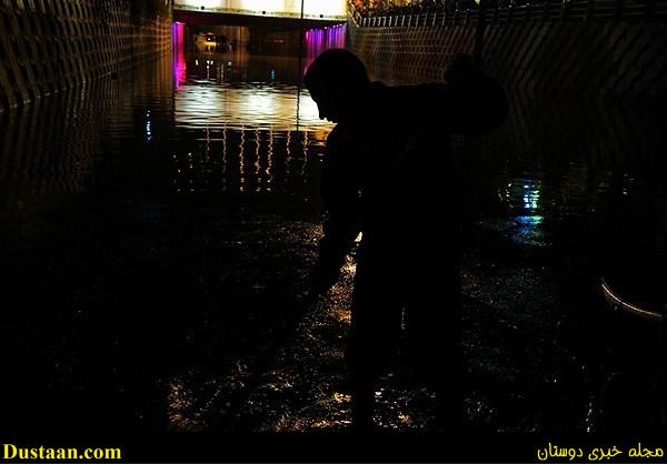 www.dustaan.com-گزارش تصویری : سیل و تگرگ در خرم آباد