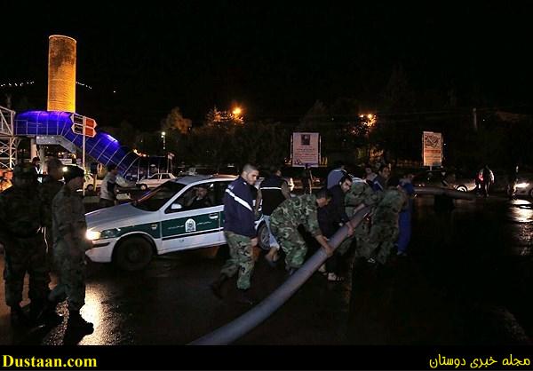 www.dustaan.com-گزارش تصویری : سیل و تگرگ در خرم آباد