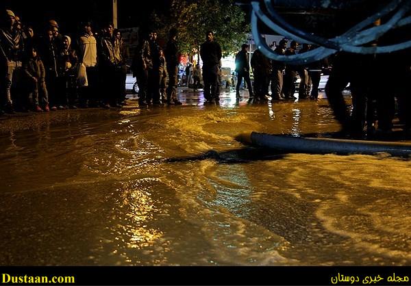 www.dustaan.com-گزارش تصویری : سیل و تگرگ در خرم آباد