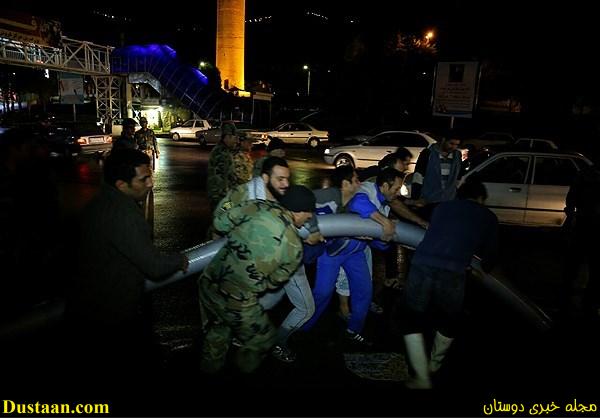 www.dustaan.com-گزارش تصویری : سیل و تگرگ در خرم آباد