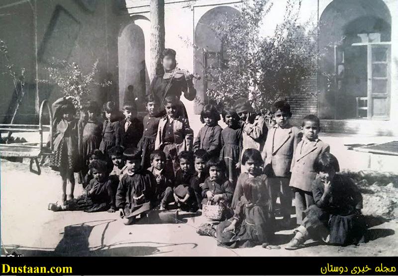 یک مهد کودک در کرمان در ۵۵ سال پیش