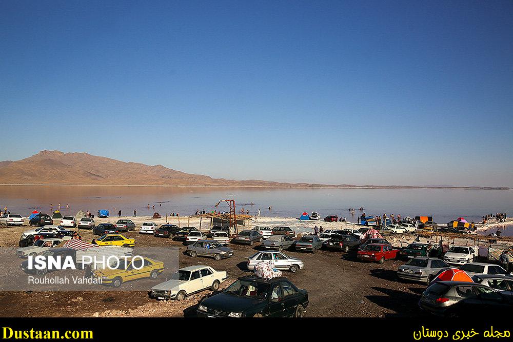 www.dustaan.com-اخرین وضعیت دریاچه ارومیه +تصاویر