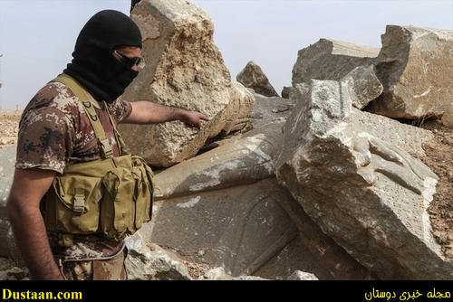 www.dustaan.com-داعش اثار باستانی شهر نمرود را با خاک یکسان کرد! +تصاویر