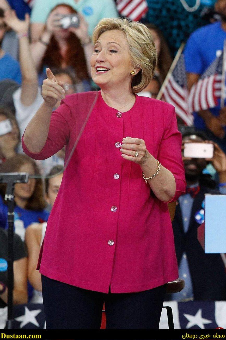 تفاوت آشکار چهره هیلاری کلینتون قبل و پس از انتخابات +تصاویر