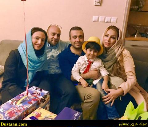  عکس محسن چاوشی و همسرش در کنار گلاره عباسی و همسرش