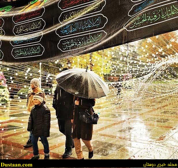 www.dustaan.com-گزارش تصویری از بارش برف و باران در تهران