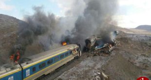 برخورد دو قطار در ایستگاه هفت خوان سمنان+آخرین جزییات و تصاویر و فیلم