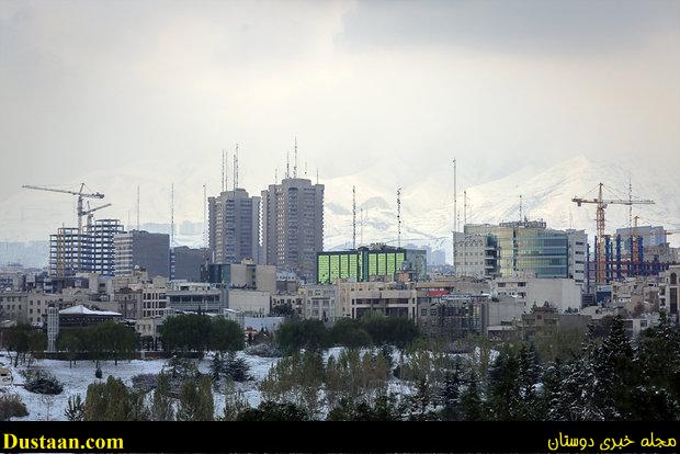 www.dustaan.com-تصاویر : تهران پس از بارش برف