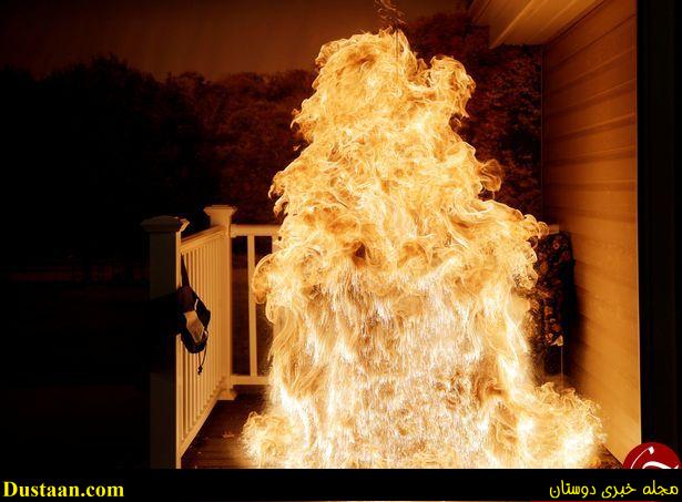 1400 آتش سوزی در یک شب امریکا + تصاویر