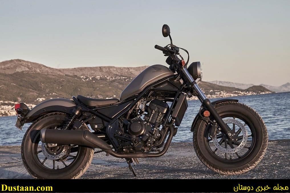 www.dustaan.com-تصاویر : رونمایی از شاهکار جدید هوندا/ موتورسیکلت Rebel