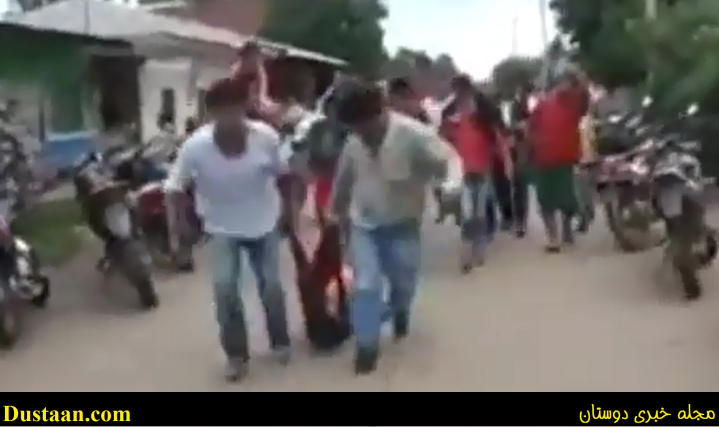 اعدام قاتل دختر4 ساله توسط مردم خشمگین +فیلم18+ اعدام قاتل دختر4 ساله توسط مردم خشمگین +فیلم18+