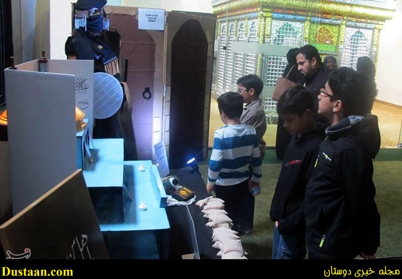 www.dustaan.com-تصاویری از نمایشگاه از «کربلا تا شام» در پایتخت آمریکا