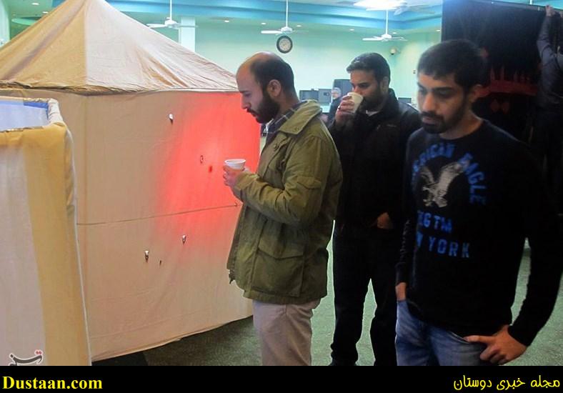 www.dustaan.com-تصاویری از نمایشگاه از «کربلا تا شام» در پایتخت آمریکا