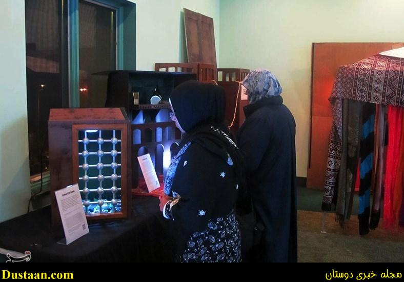 www.dustaan.com-تصاویری از نمایشگاه از «کربلا تا شام» در پایتخت آمریکا