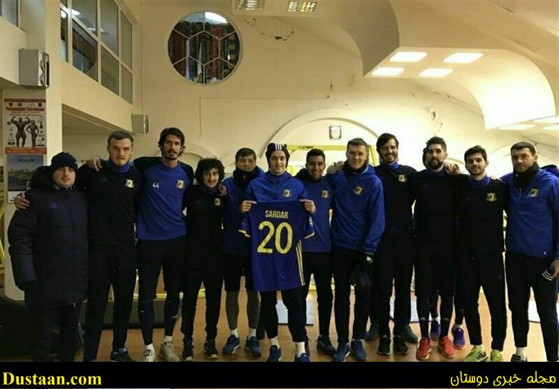 مزایده پیراهن سردار آزمون