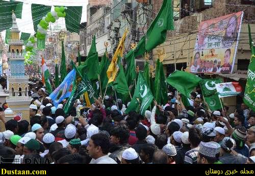 www.dustaan.com-تصاویر: جشن میلاد پیامبر اکرم (ص) در هندوستان