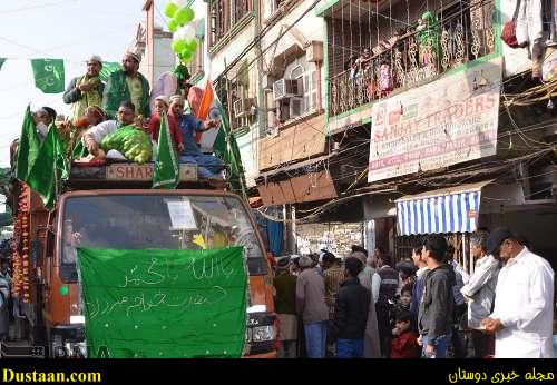 www.dustaan.com-تصاویر: جشن میلاد پیامبر اکرم (ص) در هندوستان