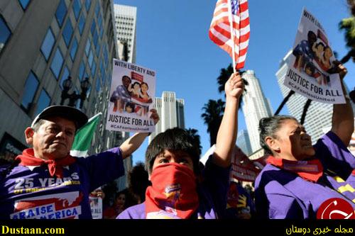 تظاهرات گسترده علیه ترامپ در کالیفرنیا و فلوریدا+ تصاویر