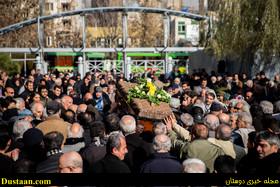 www.dustaan.com-تصاویر: مراسم تشییع پیکر جعفر والی