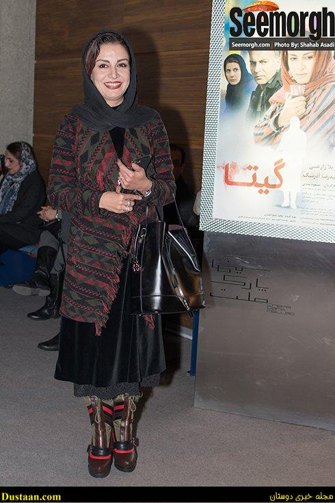 مریلا زارعی در اکران فیلم گیتا در پردیس ملت