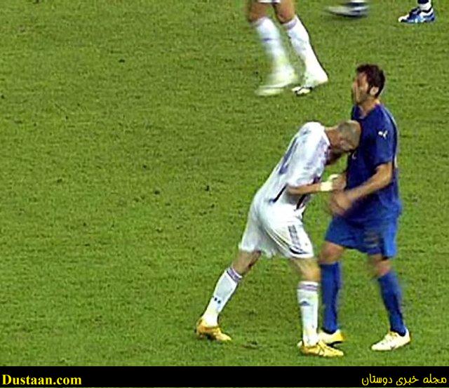 www.dustaan.com-توهین ماتراتزی به زیدان با انتشار این عکس!